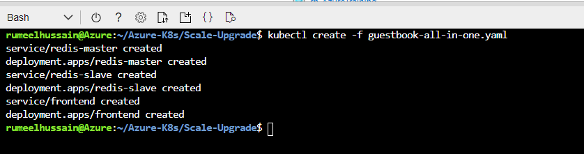 Guestbook application